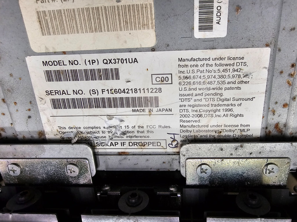 🔥2011-2012 LINCOLN MKZ RADIO RECEIVER AM-FM CD PLAYER  OEM