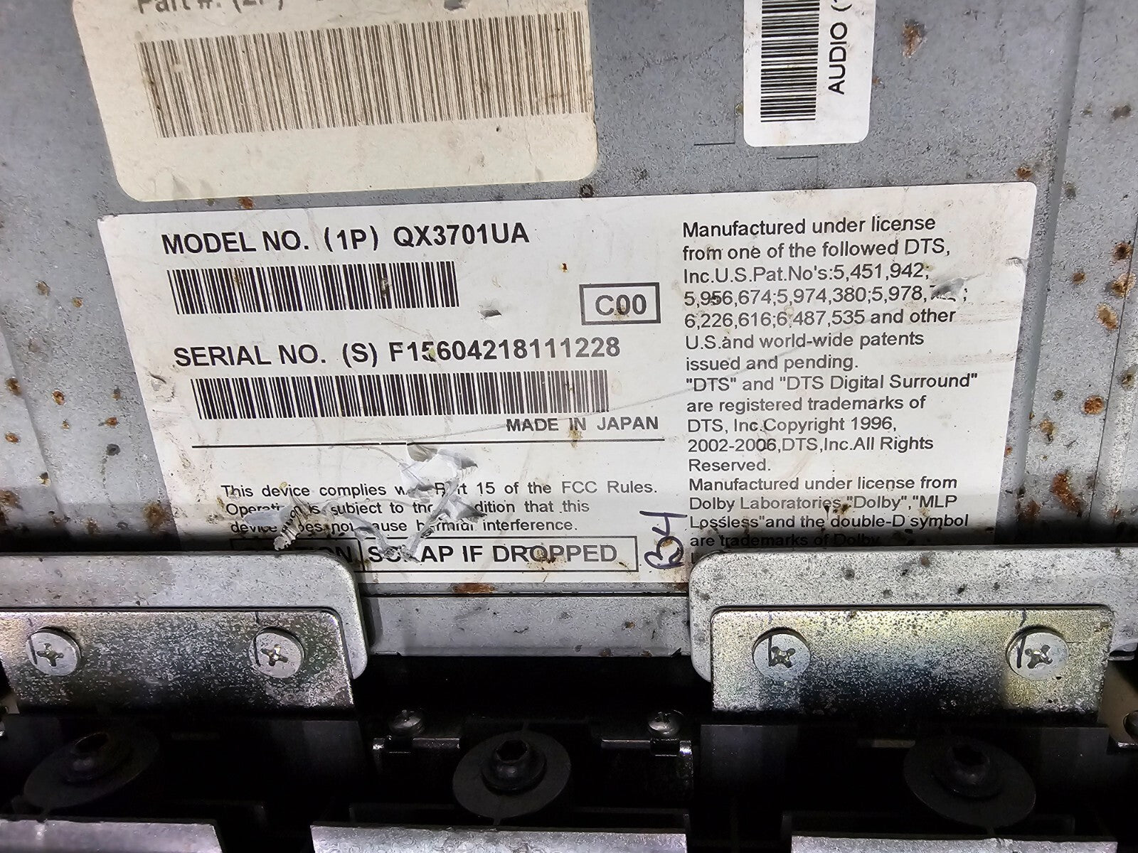 🔥2011-2012 LINCOLN MKZ RADIO RECEIVER AM-FM CD PLAYER  OEM