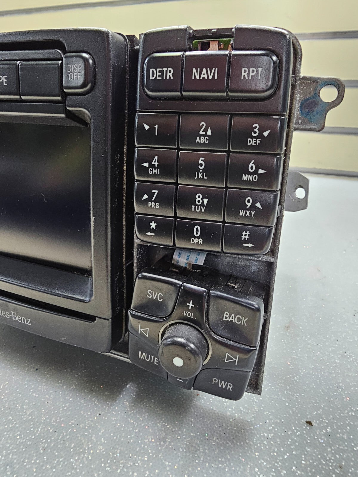 🔥00-02 MERCEDES-BENZ S430 AUDIO/NAVIGATION DOUBLE DIN HEAD UNIT ASSY A2537