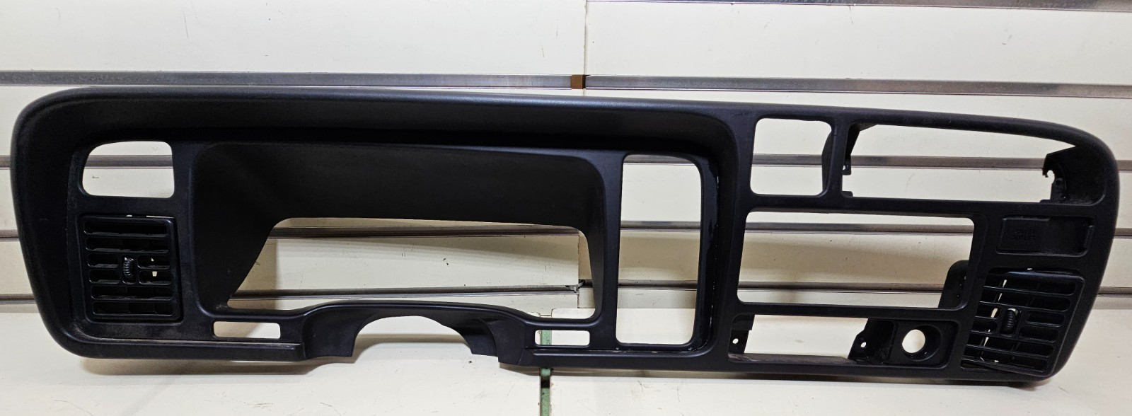 🔥94-97 Dodge Ram Dash Instrument Speedometer Cluster Trim Bezel Panel Black