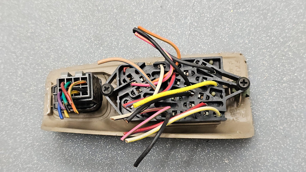 🔥03-08 Ford E150 E250 E350 Left Driver Door Mirror Window Power Lock Switch Tan