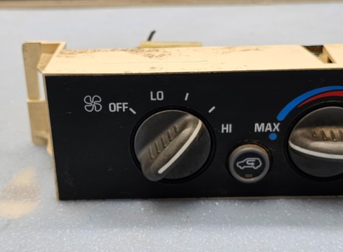 🔥96-00 Chevy C/K Yukon Dash A/C AC Heater Climate Temperature Control Black