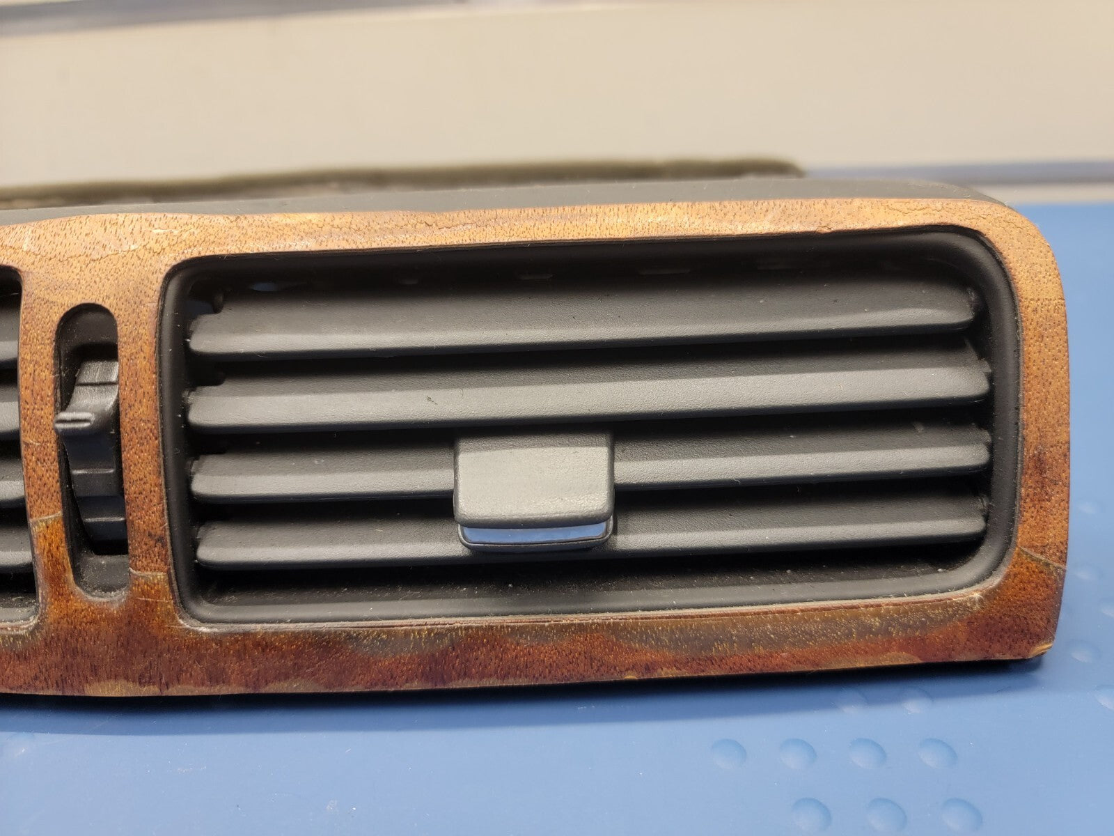 02-05 Hyundai XG350 XG300 Dash Air Vent Center Middle AC Heater Conditioner Wood