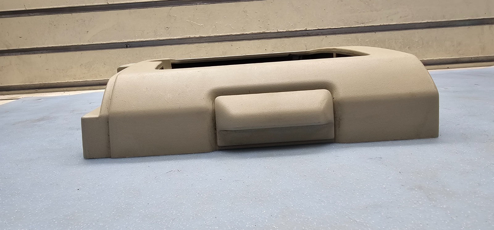 🔥04-08 Ford F150 F-150 Overhead Console SLIDING RAIL COMPARTMENT Storage Tan