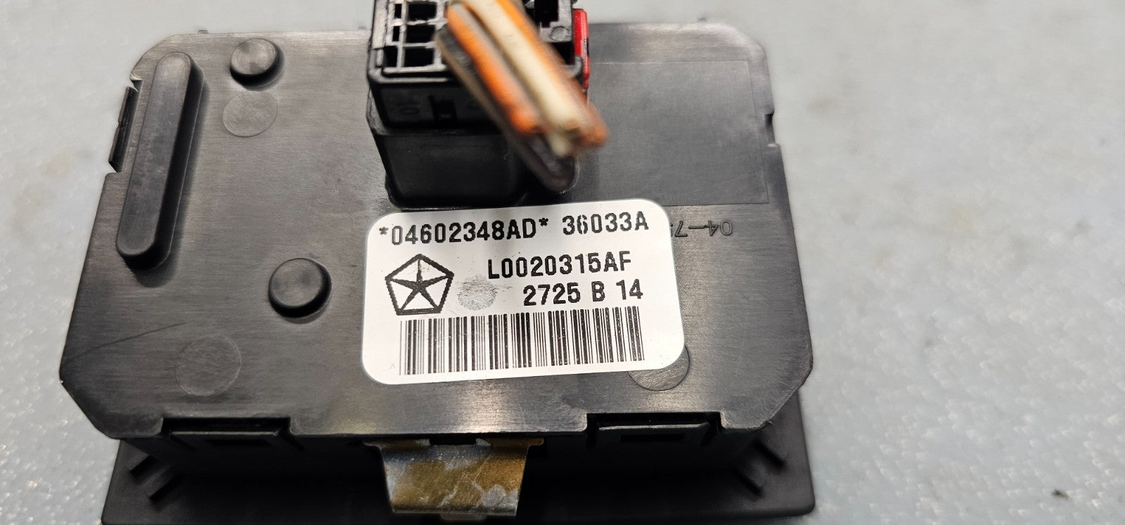 🔥05-10 Chrysler 300 Charger Magnum Headlight Switch Dimmer Assembly Black HS4