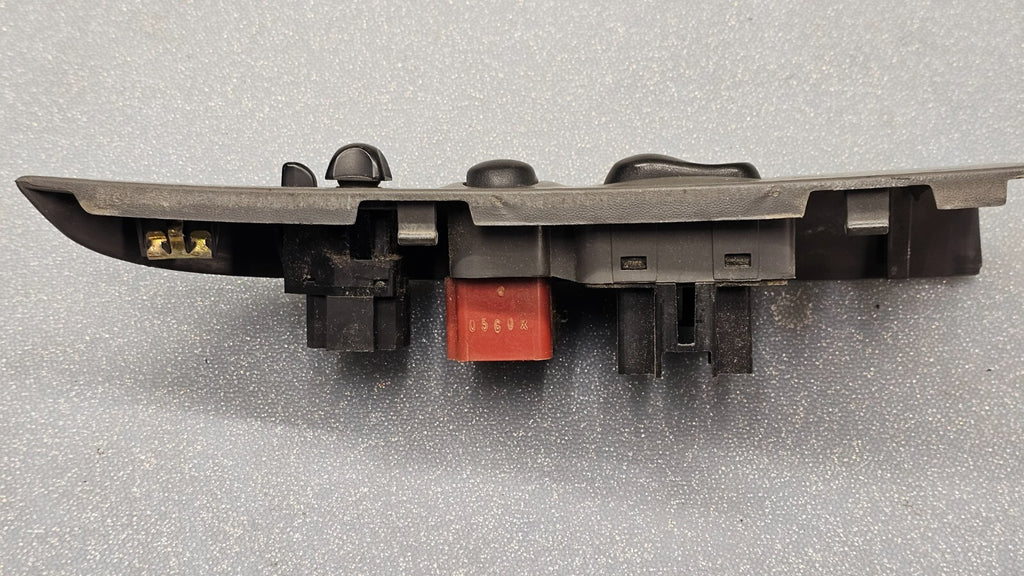 🔥99-02 FORD F150 FRONT LEFT DRIVER MASTER POWER WINDOW SWITCH ASSEMBLY DK GRAY