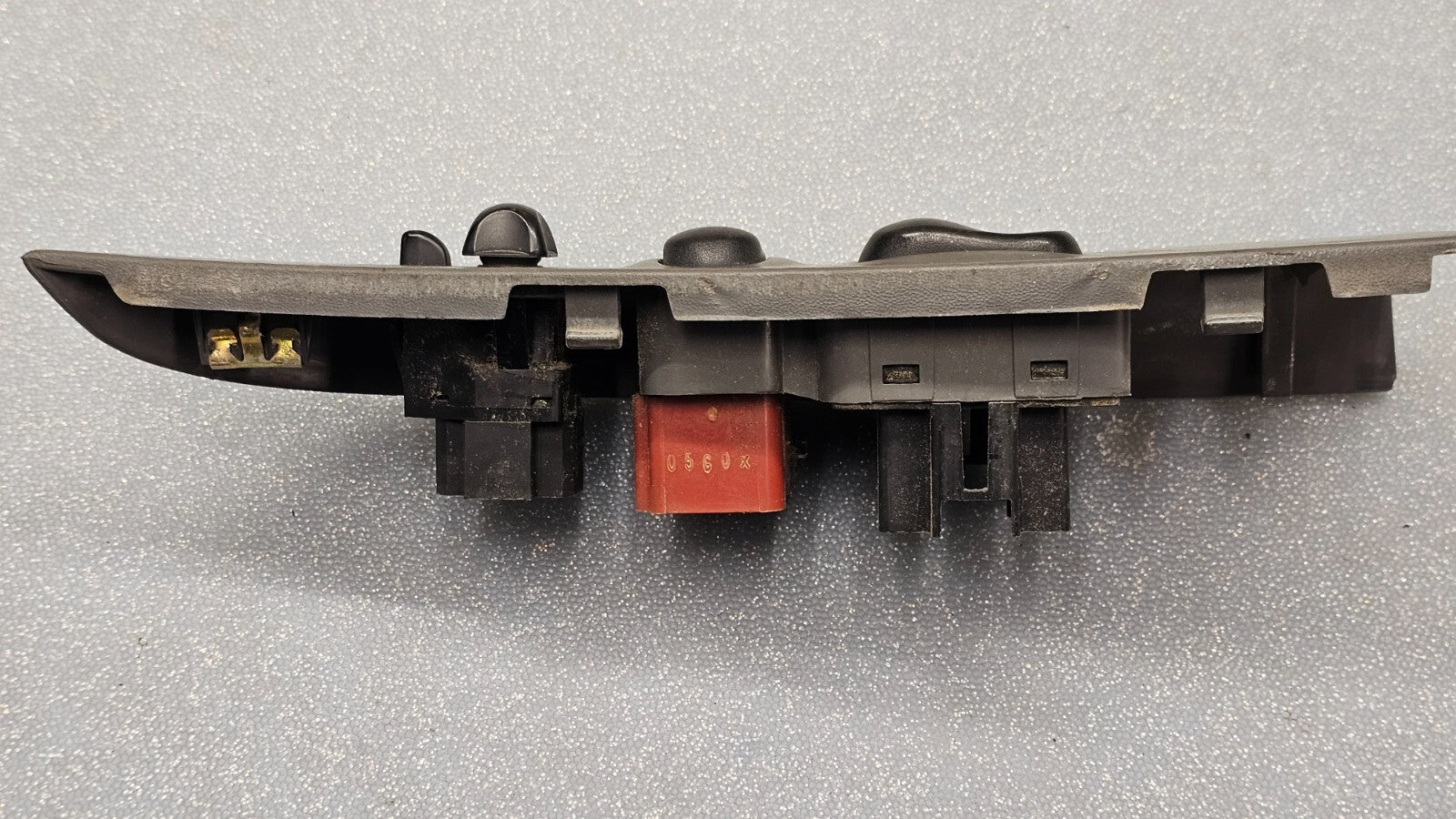 🔥99-02 FORD F150 FRONT LEFT DRIVER MASTER POWER WINDOW SWITCH ASSEMBLY DK GRAY