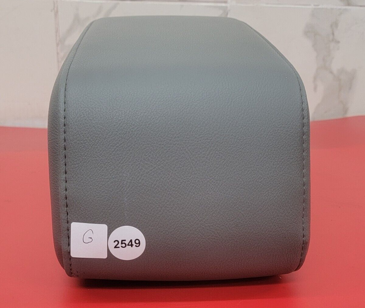 🔥98-04 Ford RANGER Center Console Jump Seat ARMREST Lid  Leather GRAY