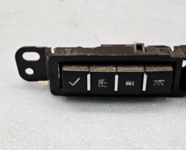 🔥09-12 Chevy Traverse Center Dash Panel Hazard Control Switch Unit Black SW55