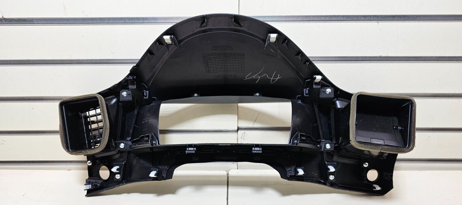 🔥12-13 CIVIC CENTER DASH INSTRUMENT CLUSTER BEZEL SPEEDOMETER TRIM PANEL BLACK