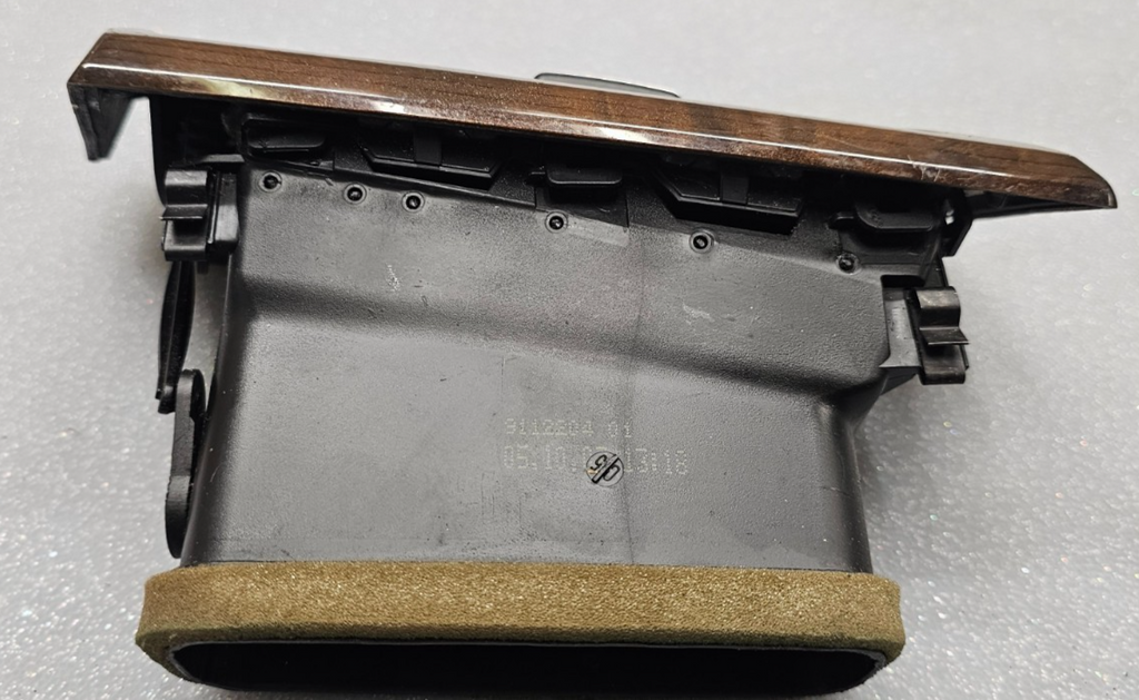 🔥04-10 BMW 535I 525I 530I 550I Dash Left Driver A/C AC Air Vent Heater Wood