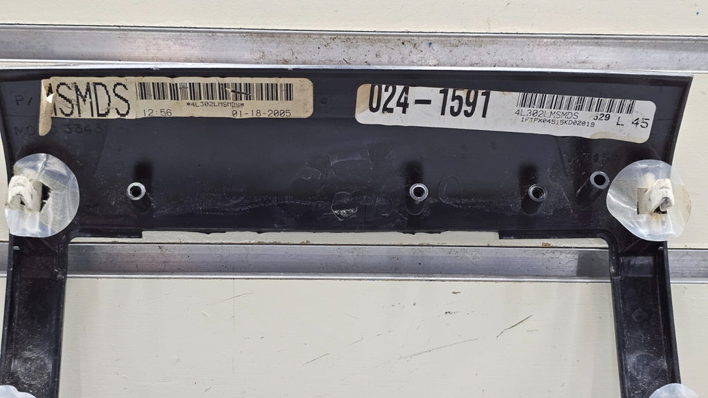🔥04-08 Ford F150 Dash AM FM Radio Stereo Climate Bezel Trim Panel Carbon Fiber