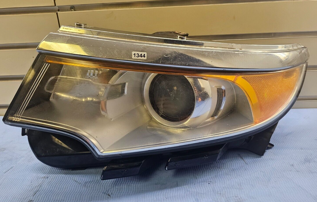 🔥2011-2014 FORD EDGE FRONT LEFT DRIVER MASTER HEAD LIGHT LAMP ASSEMBLY OEM