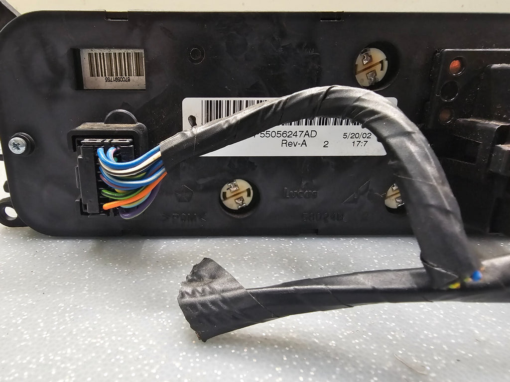 02-05 Dodge RAM 1500 Dash AC Heater Climate Temperature Control Air Conditioner