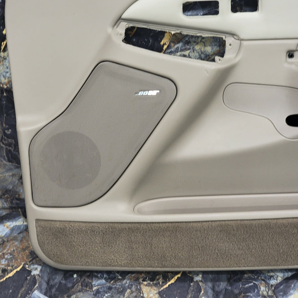 🔥2003-2006 Silverado SIERRA Door Panel Front RIGHT Passenger No Arm TAN LT12 D5