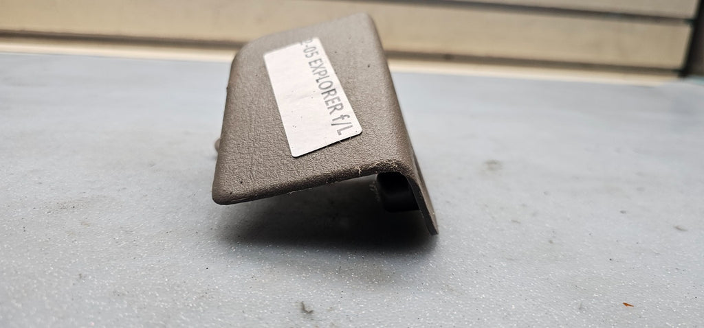 🔥02-05 Ford Explorer Left Driver Seat Track End Cover Tan
