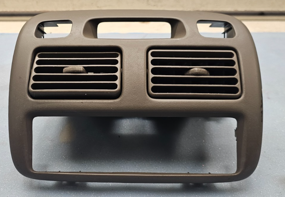 🔥98-02 Corolla Center Dash Radio Stereo Display Bezel Trim Panel DARK TAN B34