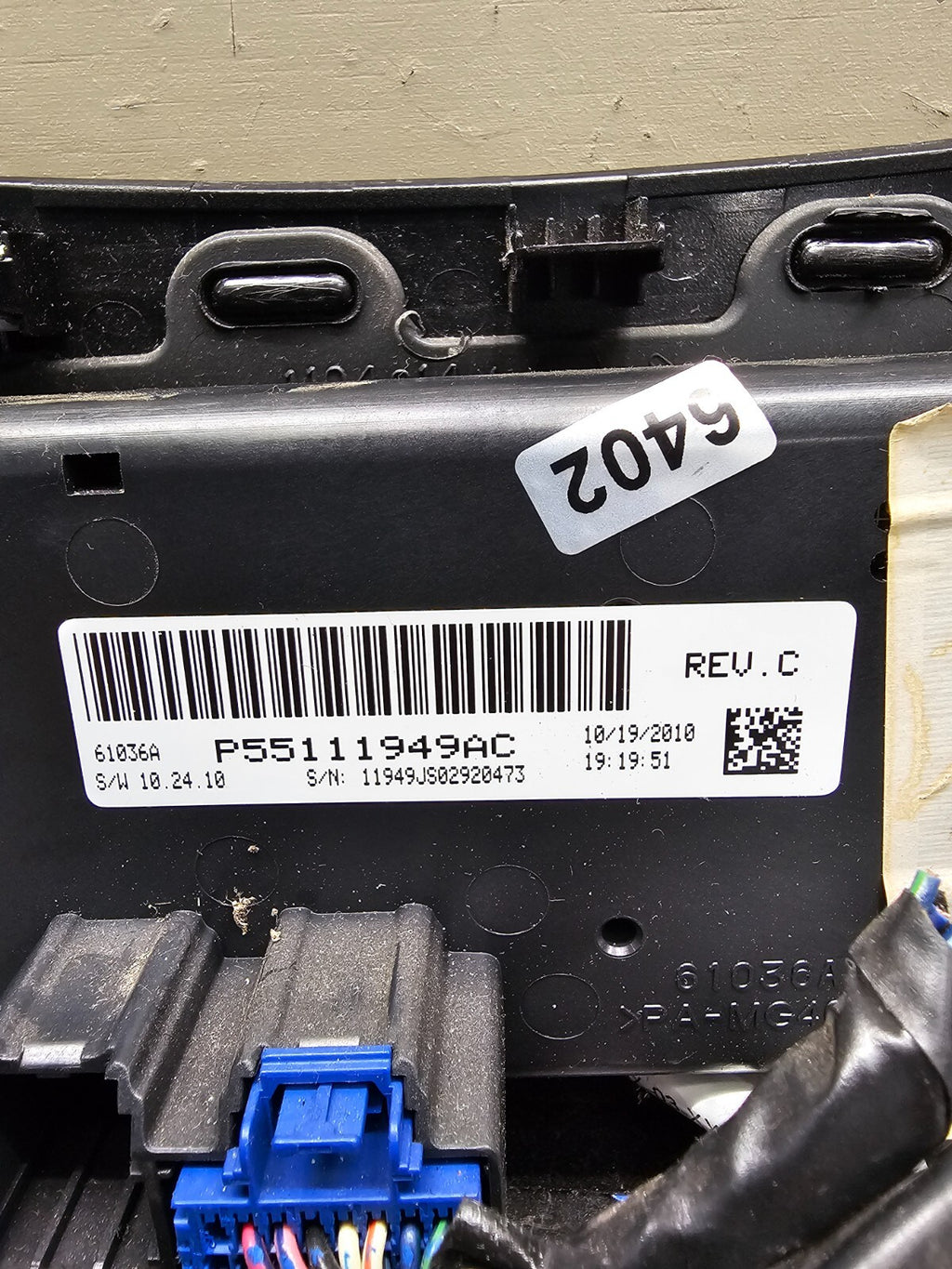 🔥11-14 CHRYSLER 200 DODGE AVENGER DASH A/C HEAT TEMPERATURE CLIMATE CONTROL OEM