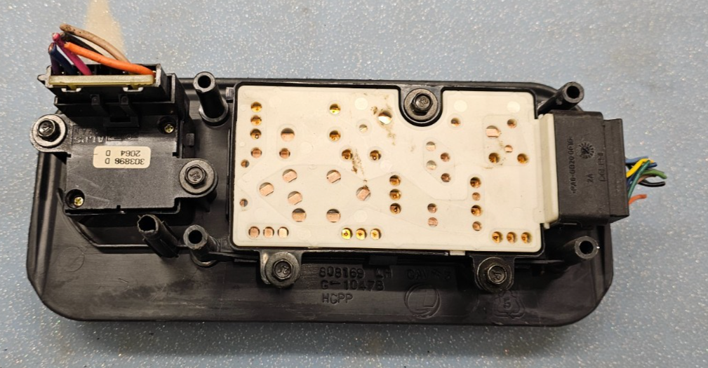 🔥00-02 CHEVY SUBURBAN TAHOE SILVERADO 8 WAY DRIVER SEAT SWITCH BLACK OEM