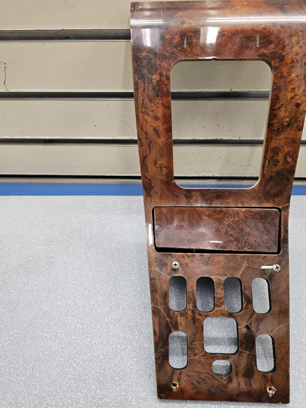 98-01 Mercedes ML320 ML430 Center Console Shifter Bezel Trim Window Switch Wood