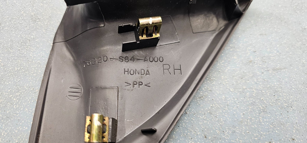 🔥00-02 Honda Accord Right Passenger Interior Corner Mirror Cover Trim OEM BLACK