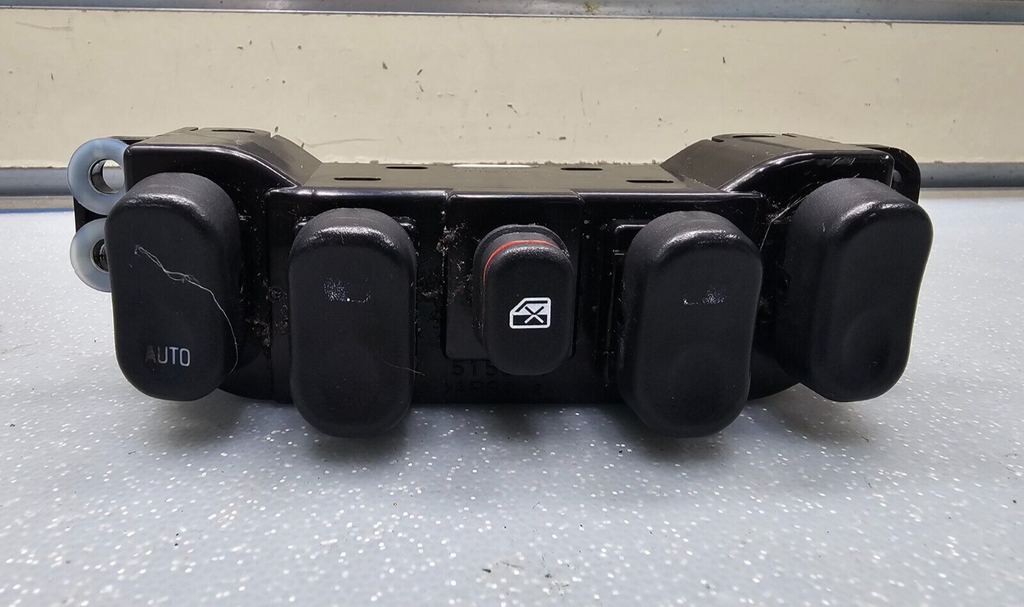 🔥05-06 Equinox Left Driver Master Power Window Door Switch Black Assembly OEM
