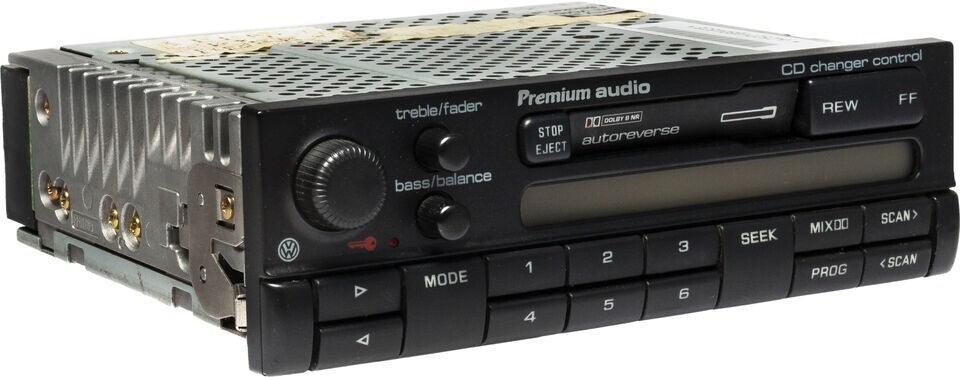 🔥98-01 Volkswagen Golf Jetta Passat AM FM Radio Receiver Cassette Player Stereo