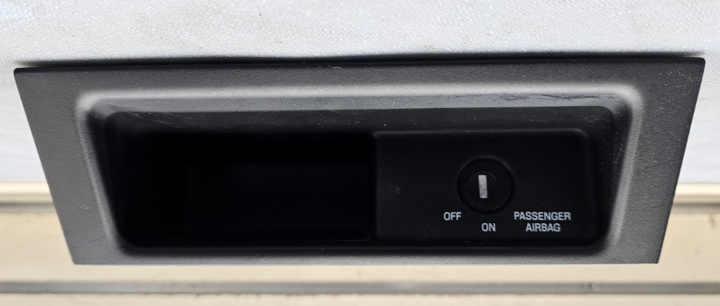 🔥04-08 Ford F150 Dash Cubby Storage Bezel Seat Passenger Deactivation Switch