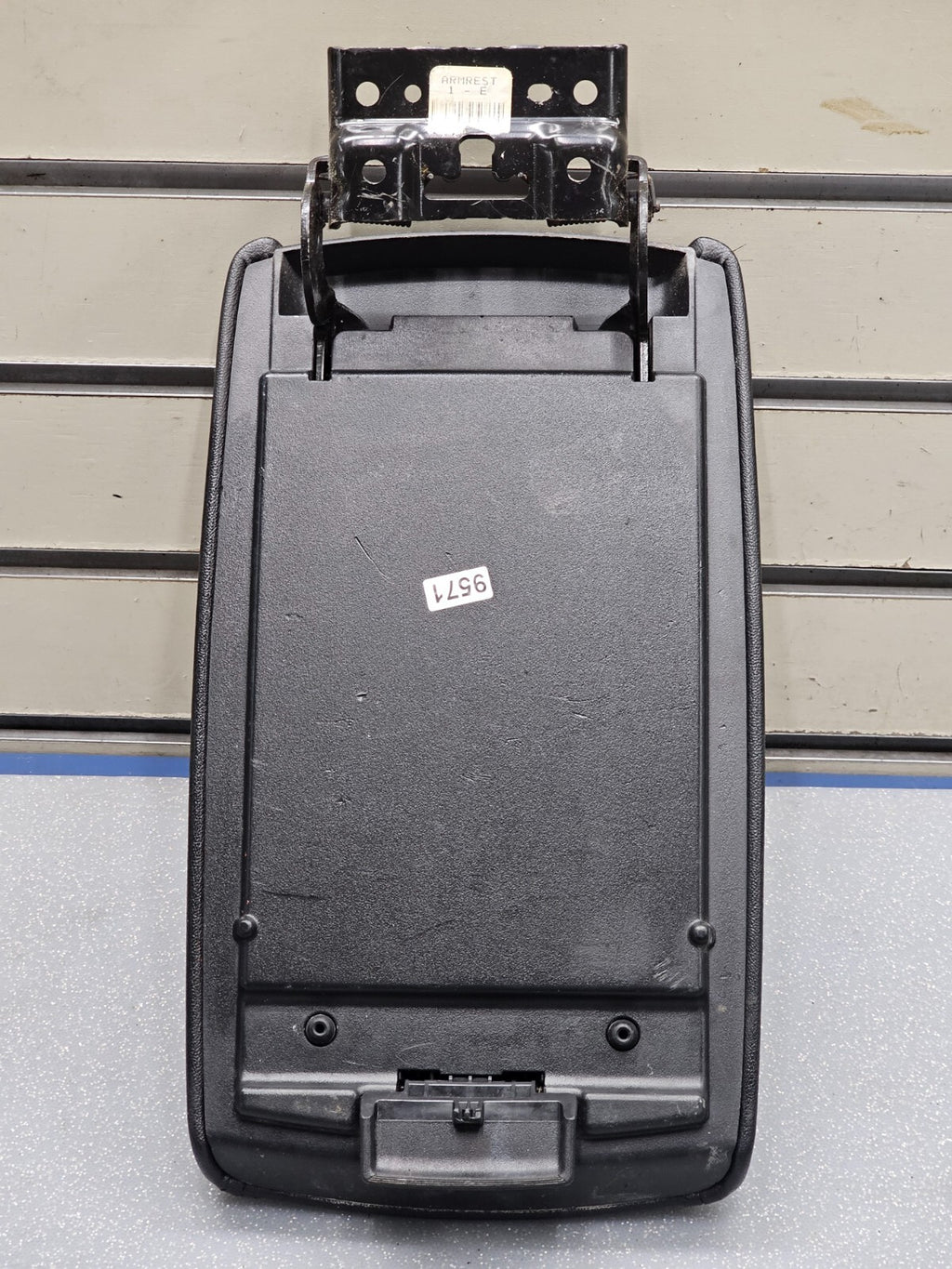 🔥09-13 Mazda 6 Center Console Leather Armrest Lid Top Pad Assembly Black OEM