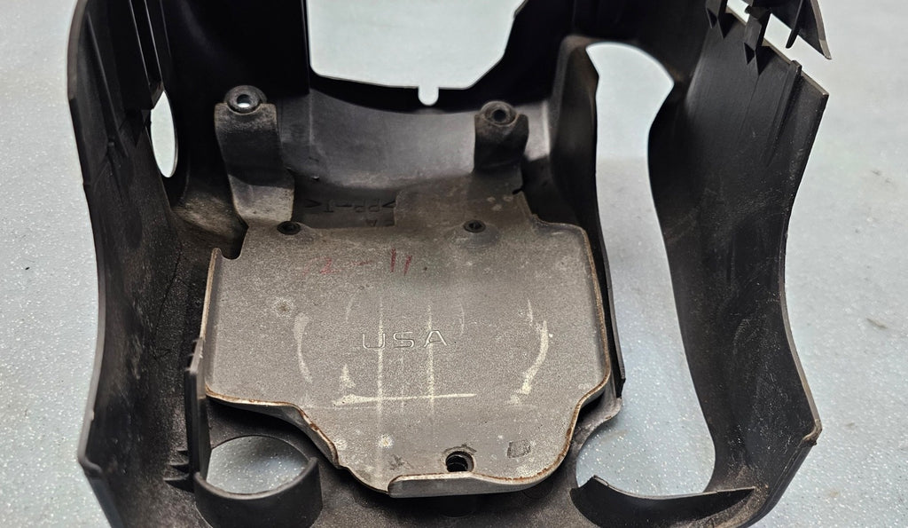 🔥96-00 HONDA CIVIC EK STEERING COLUMN FULL IGNITION COVER SHROUD GREY OEM  G#4