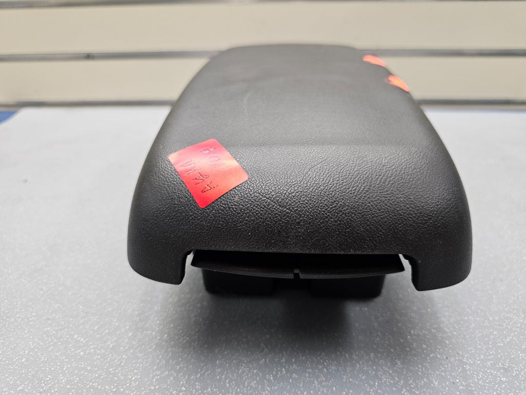 🔥07-09 Saturn Aura Center Console Arm Rest Leather Top Pad Cover Assembly Black