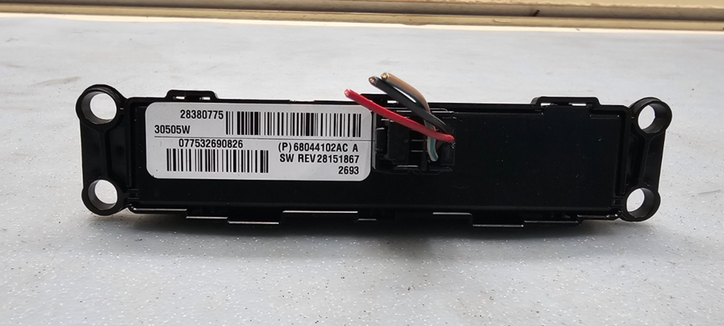 🔥07-10 SEBRING AVENGER Dash Emergency Hazard Light Switch OEM