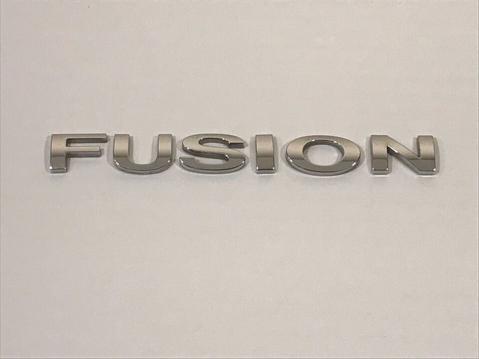 2006-2012 FORD FUSION REAR LID TRUNK EMBLEM BADGE SYMBOL LOGO NAMEPLATE OEM