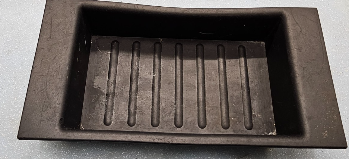 🔥07-17 Ford Expedition Center Console Rubber Cup Drink Holder Tray Mat Black