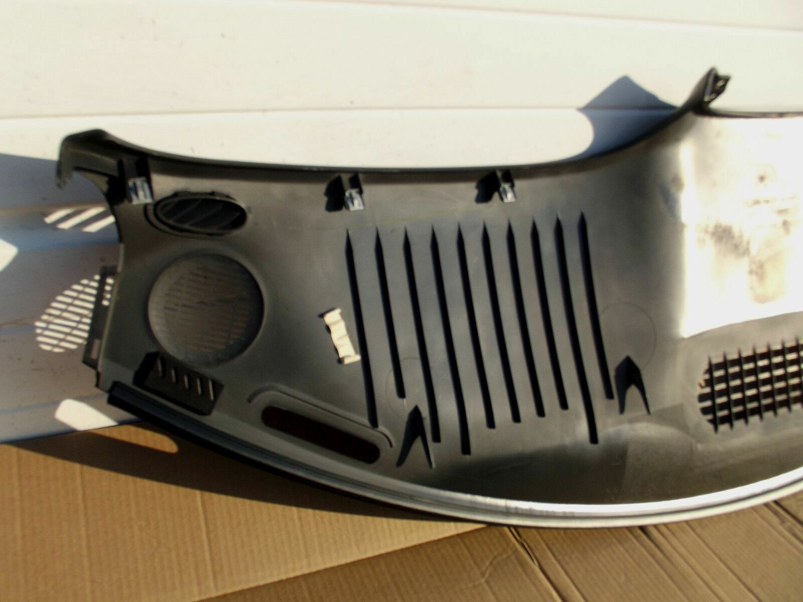 01-05 CHRYSLER PT CRUISER Upper Dash CAP COVER Top Pad Dashboard Trim BLACK DP3