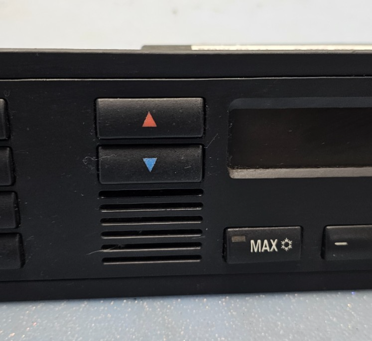 🔥00-06 BMW X5 E53 Dash Heater A/C HVAC Climate Temperature Control Black