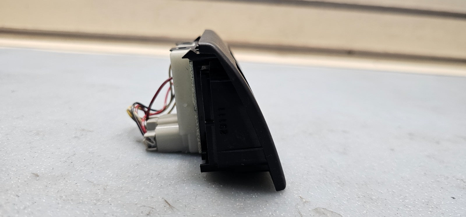 🔥98-02 Honda Accord Center Dash Clock Hazard Switch Board Digital Button Black