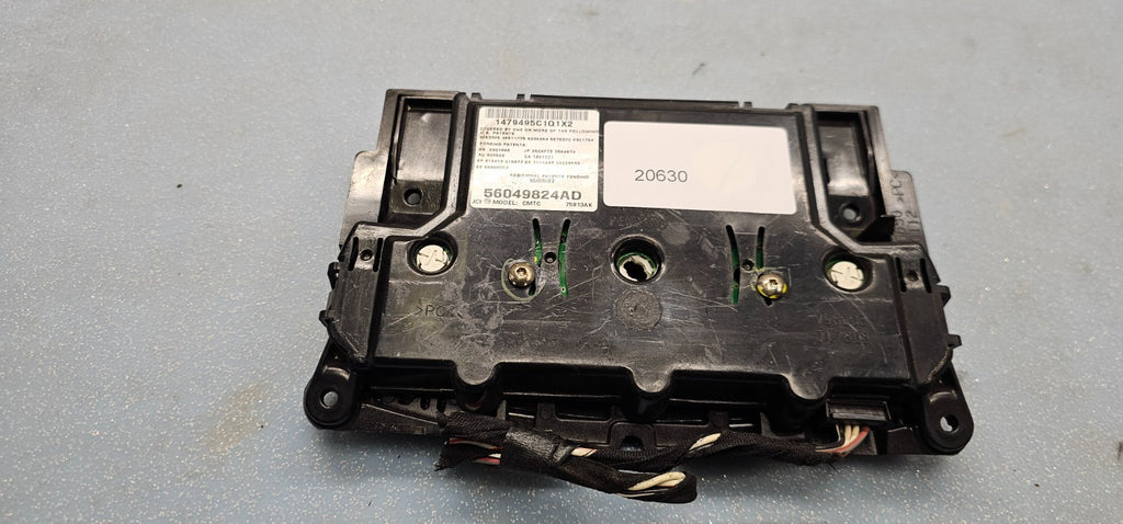 🔥03-10 DODGE RAM MOPAR OVERHEAD CONSOLE DOME MAP COMPASS MODULE ASSEMBLY BLACK