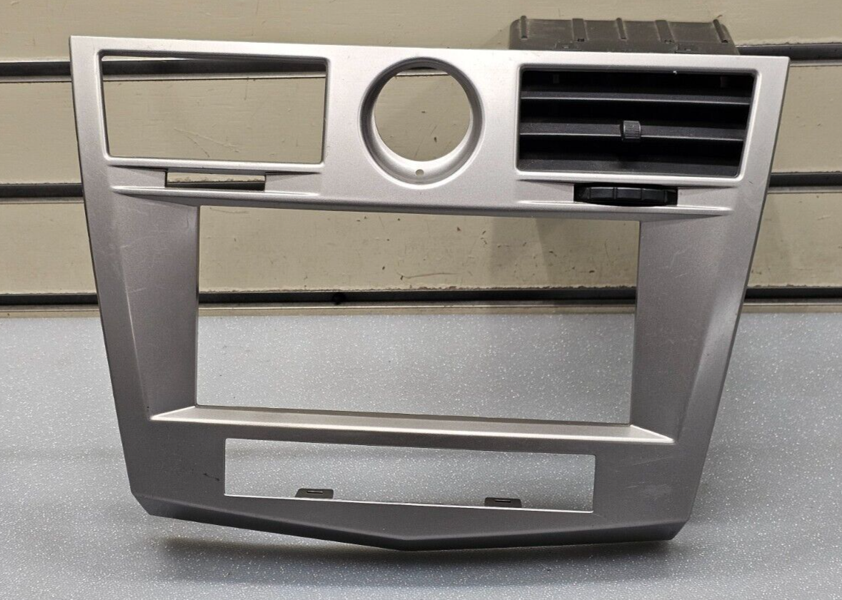 🔥07-10 Sebring Center Dash AM FM Radio Stereo Display Bezel Trim Panel SILVER