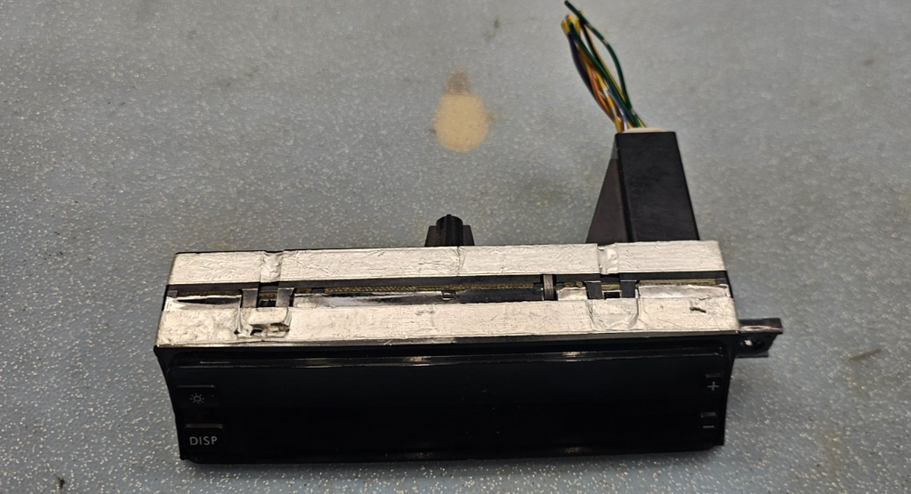 🔥07-09 SUBARU LEGACY OUTBACK DIGITAL CENTER DASH AUTO CLOCK ASSEMBLY BLACK