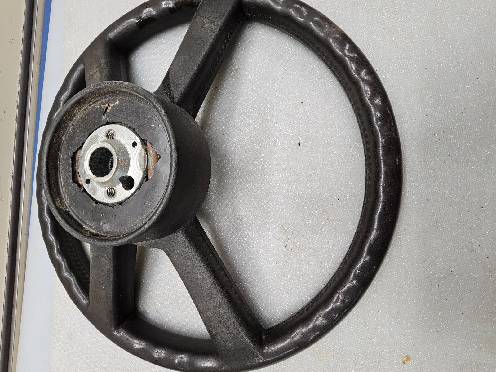 🔥88-94 Chevrolet Chevy Truck C1500 K1500 Steering Wheel Hard Rubber Black OEM