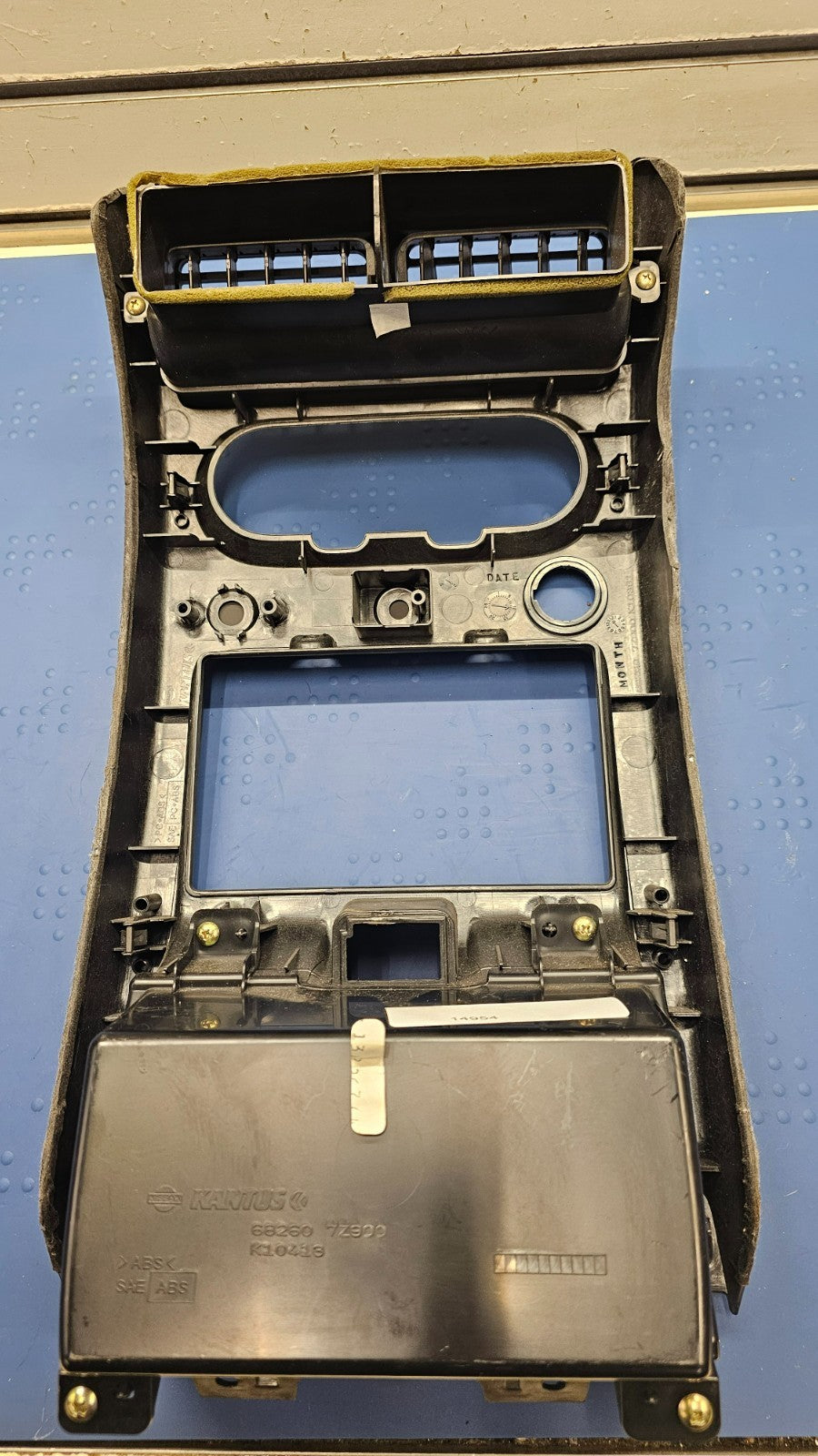 🔥02-04 Frontier Xterra Dash Radio Audio Stereo Bezel Panel Trim Black/Silver