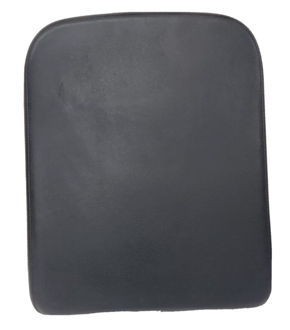 02-08 Dodge RAM Center Console Jump Seat ARMREST Cover Lid Leather Dark Gray JS7