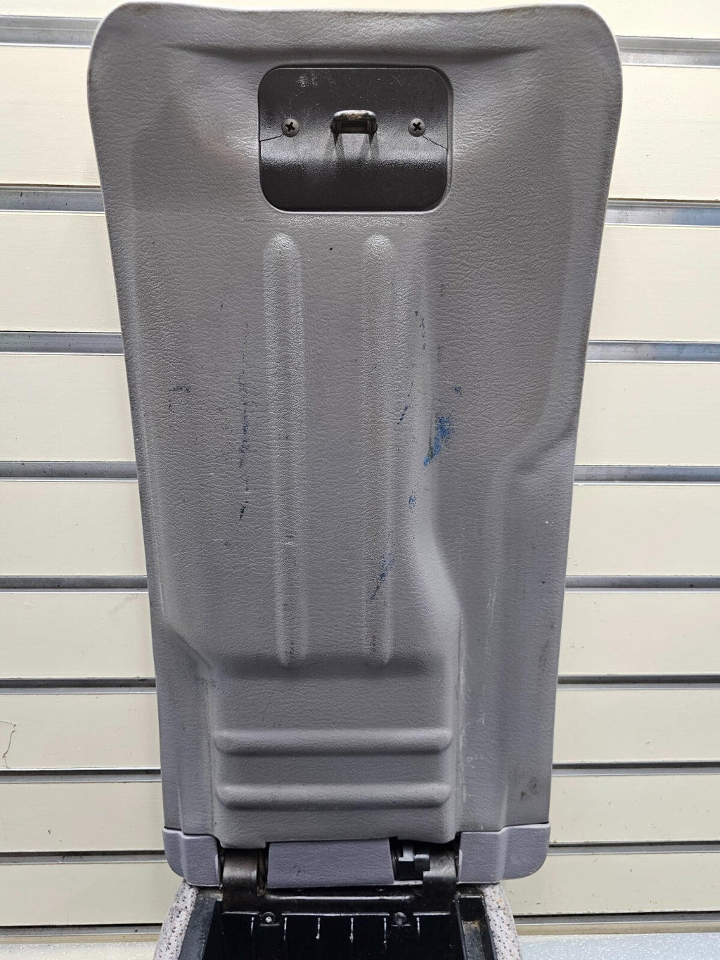 🔥94-97 S10 Blazer Jimmy Center Cosnole Armrest Lid Jump Seat Leather/Cloth Gray