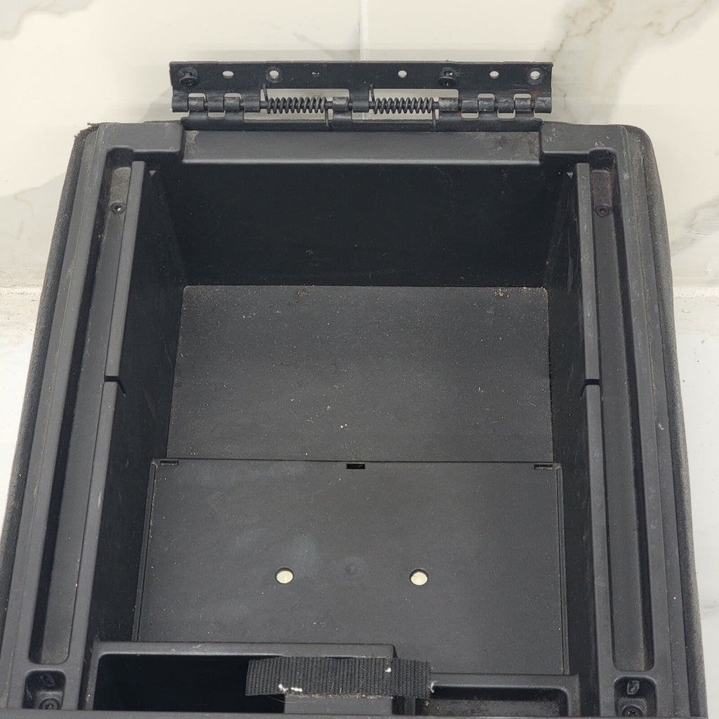 🔥07-13 SILVERADO SIERRA Center Console JUMP SEAT Armrest 3 CUP Holder BLACK JS5