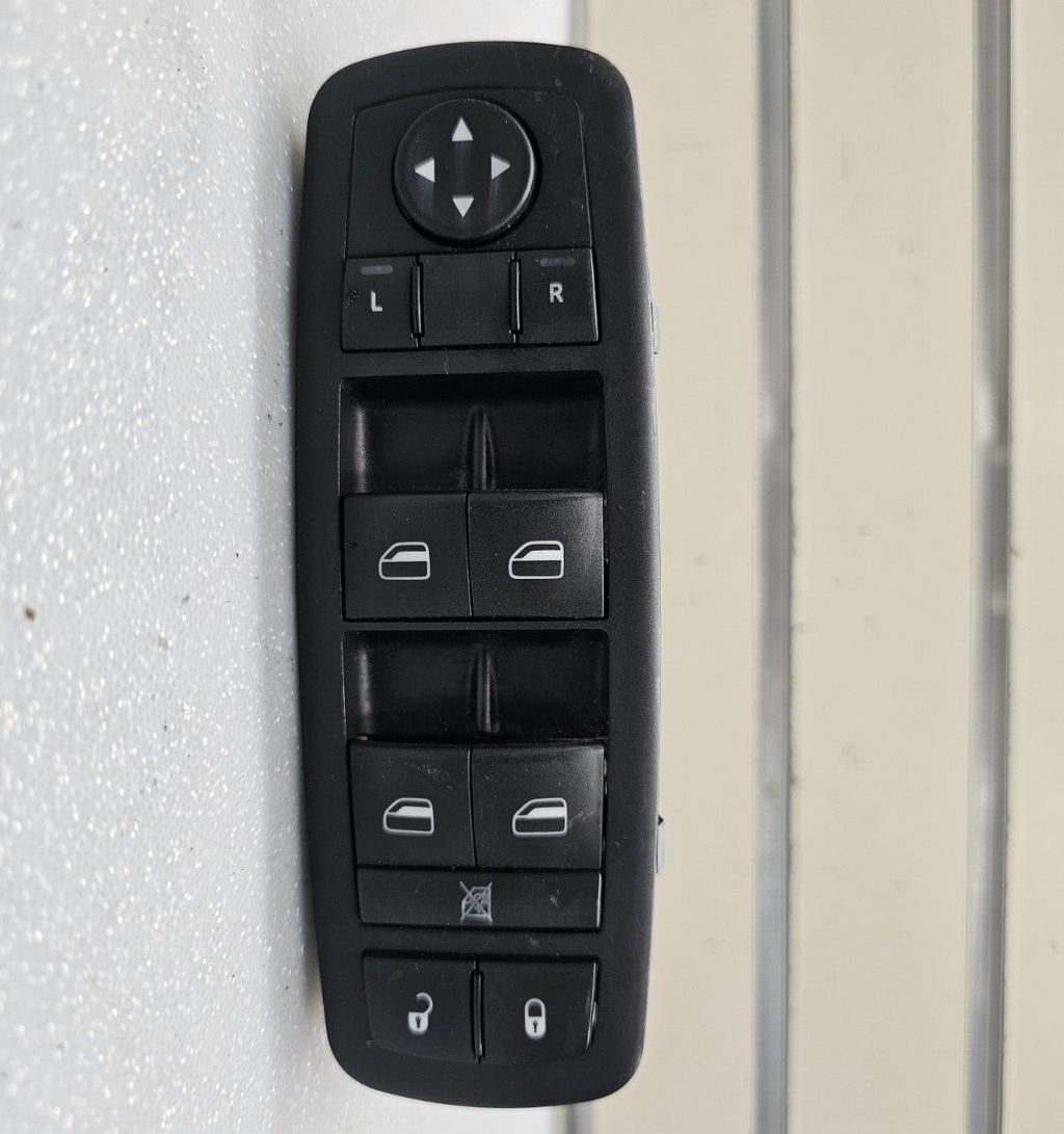 09-12 Dodge Ram 1500 2500 Left Driver Master Power Window Switch Assembly Black