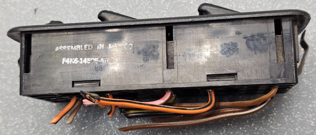 87-94 Mazda 323 Front Left Driver Master Power Window Door Switch Assembly Black