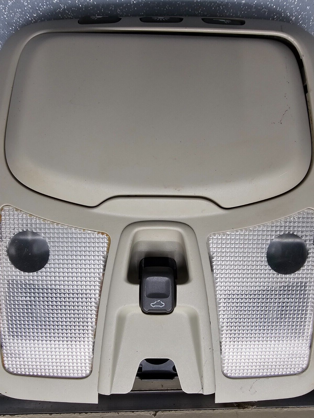 🔥01-04 Volvo S60 V70 Overhead Center Console Dome Map Light Assembly Light Gray