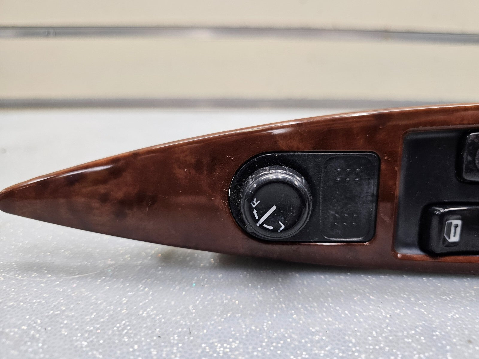 🔥02-05 Altima Left Driver Master Front Power Window Switch Assembly Wood WS42