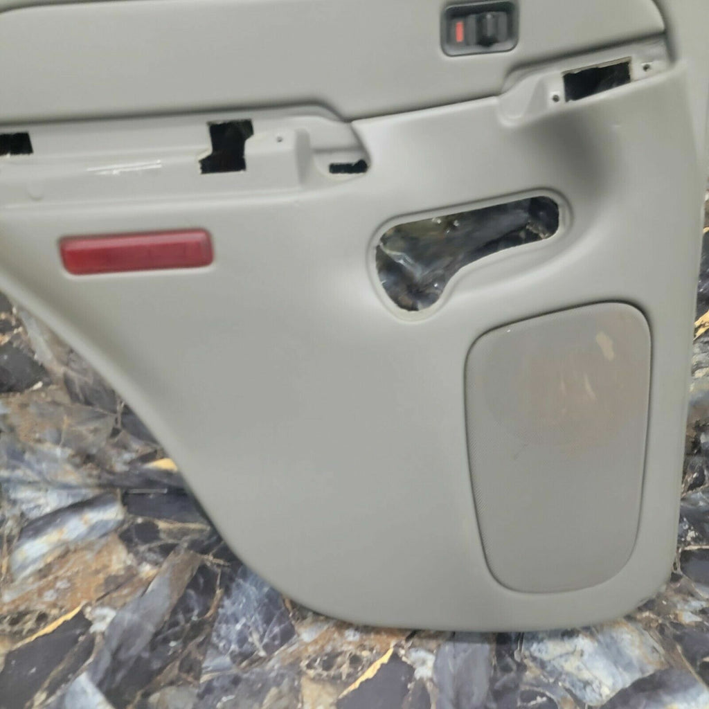 🔥99-06 Silverado YUKON Door Panel Rear LEFT - RIGHT Set /No Arm LIGHTGRAY H2 D7